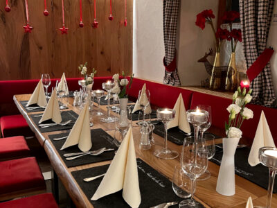 Restaurant Tafel gedeckt